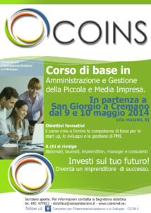 volantino corso coins